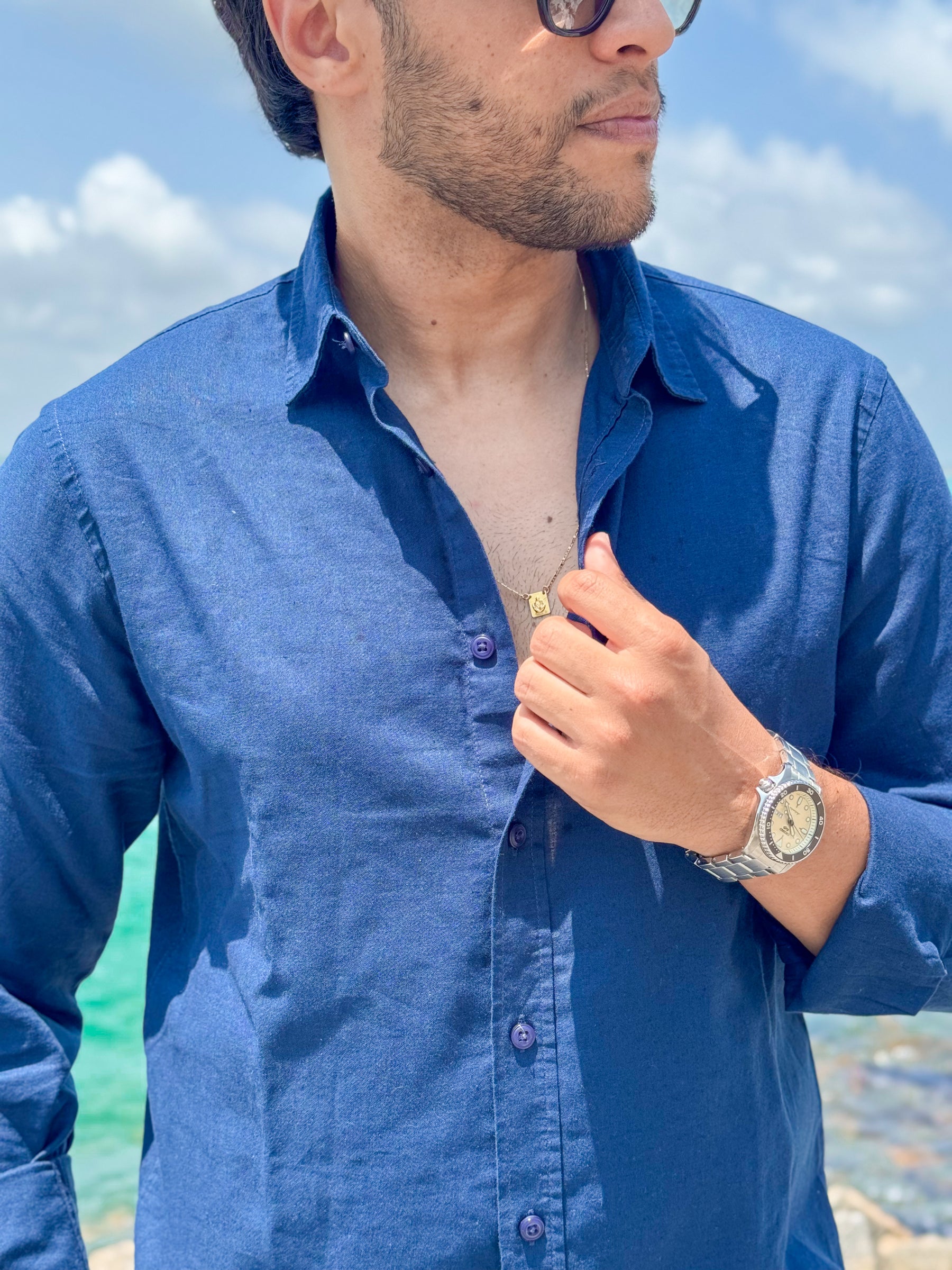 CAMISA LINHO NÁPOLES